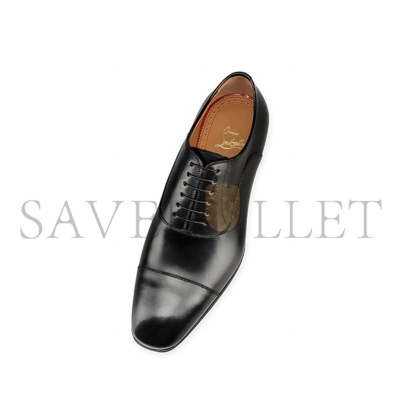 CHRISTIAN LOUBOUTIN GREGGO LEATHER OXFORD SHOES 